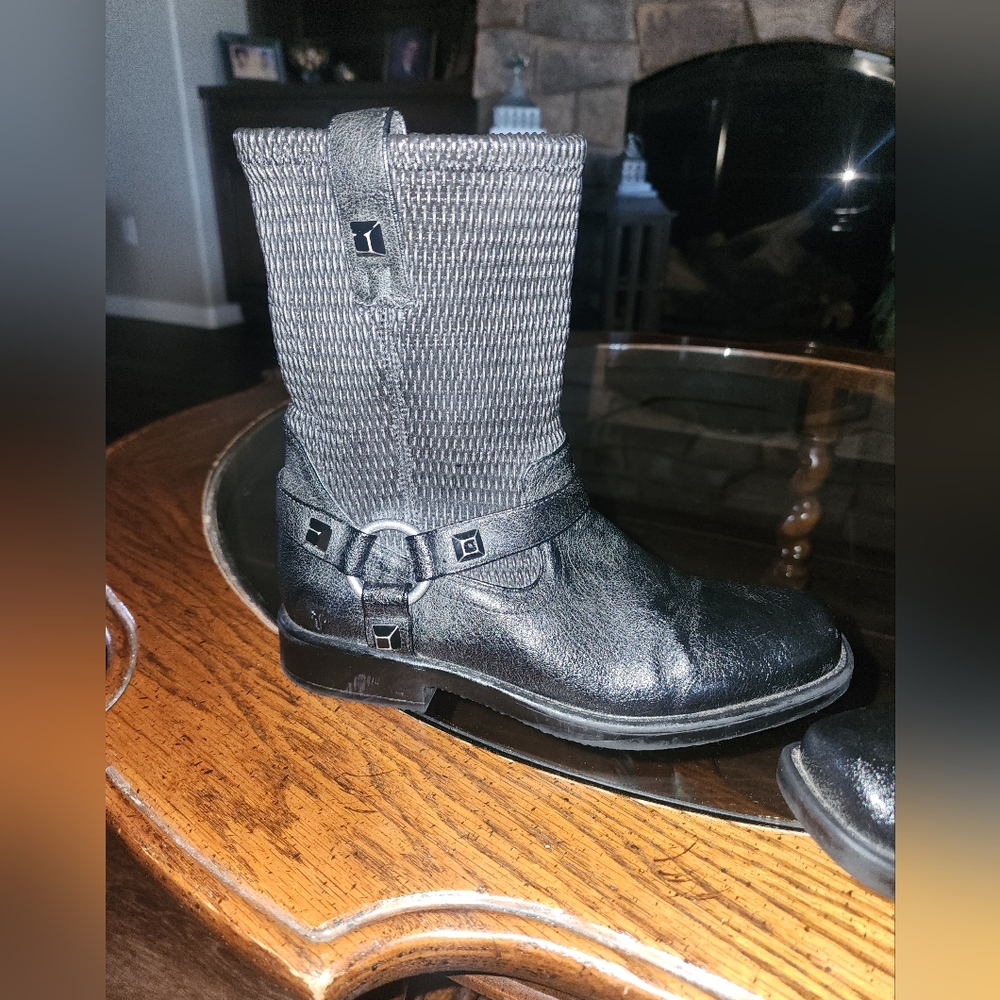 Frye Harness Stud Boots